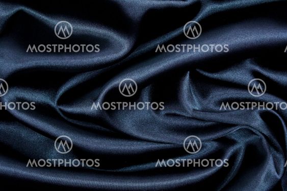 Smooth elegant black silk as background