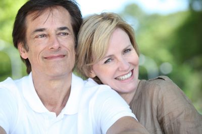 Portrait of a loving couple