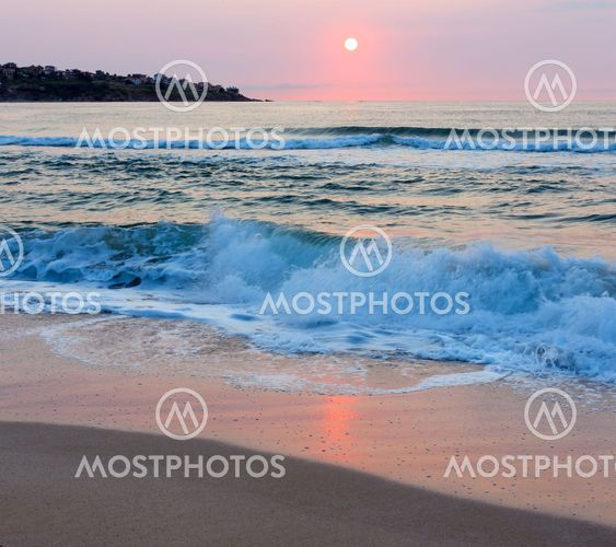 Sea Beach Sunrise View (Bulgaria).