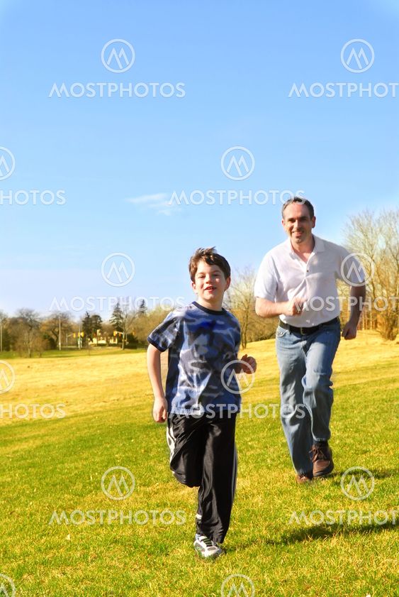 Father and son