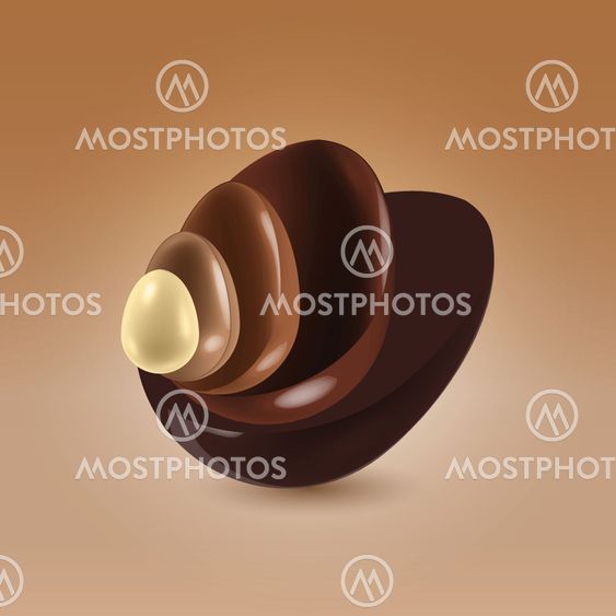 Chocolate shells in motion