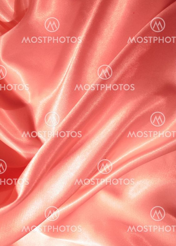 Smooth elegant pink satin as background