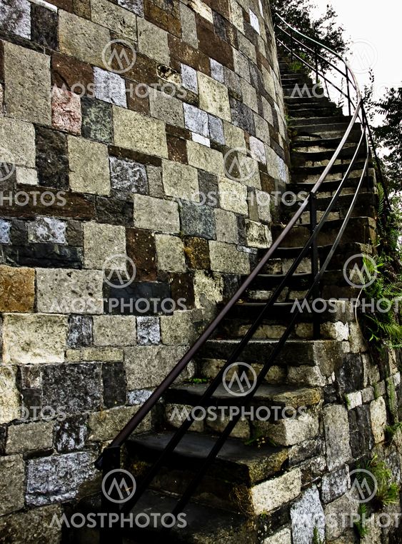 Stone stairs