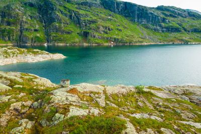 Lakes in mountains Norway
