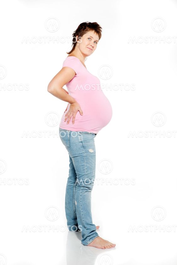 Gravide i pink