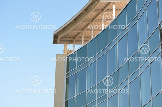 Glass building on Linkside Dr