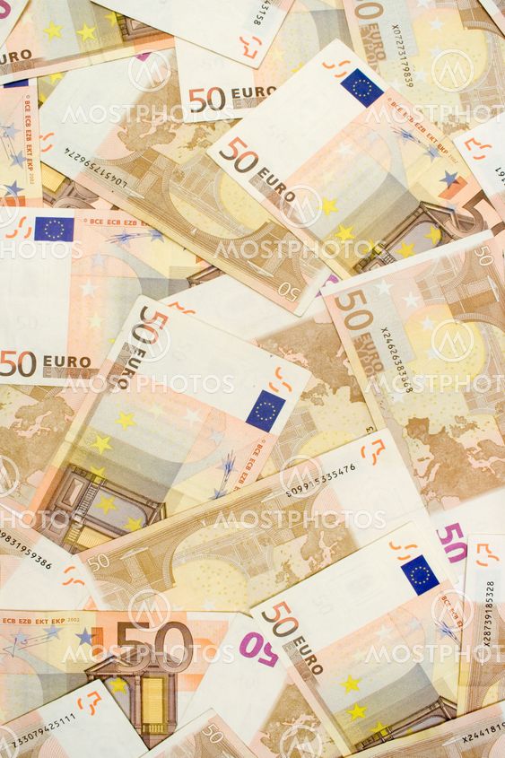 Fifty Euro Banknotes