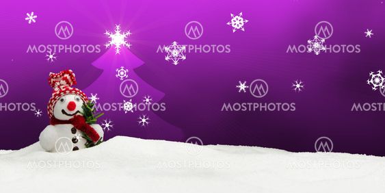 snowman Merry Christmas pink