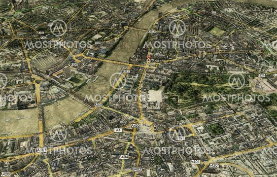 illustration of the center of London