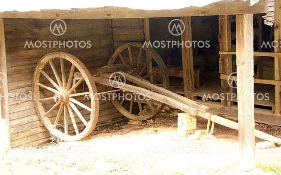 Wagon Wheel and Axel