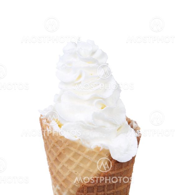 Soft serve ice cream