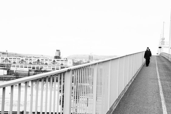 hige key, blek vy över götaälvbron