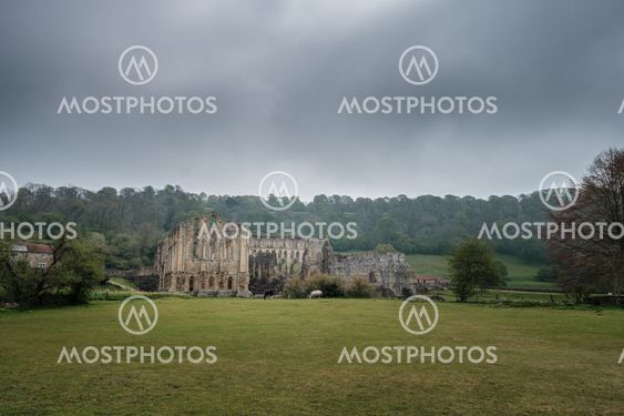 11th Century Rievaulx Abbey in North York Moors