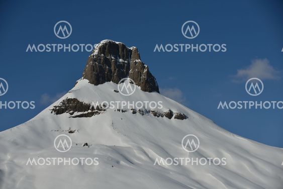 mountain winter nature