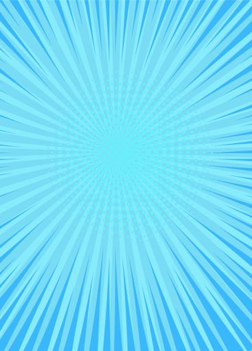 Concentrated bursts of dynamic lines and halftone dots...