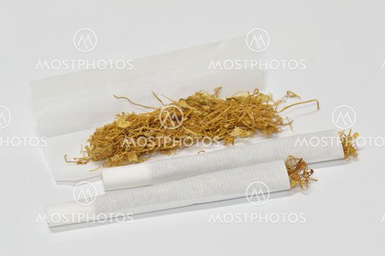 Hand rolled cigarette