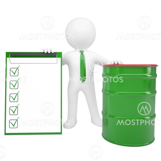 3d white man holding a paper holder