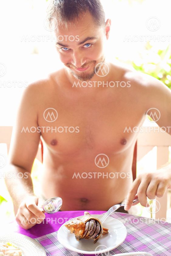 Man Eating Crab