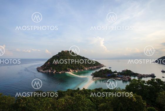 lintu silmät tarkastella vuori on nangyaun saaren suratthani Thaimaasta peräisin