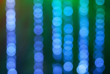 Lights, glow and ambient with blurred colours for hue...