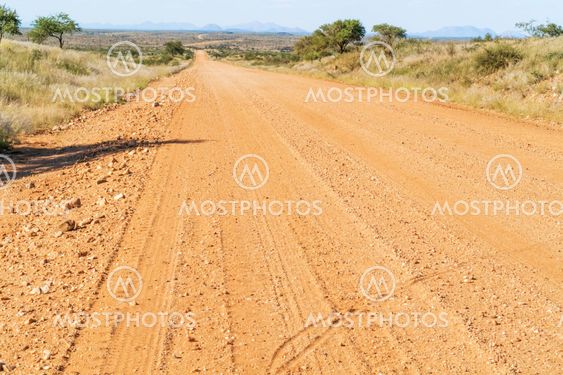 Landscape near Windhoek in South Africa