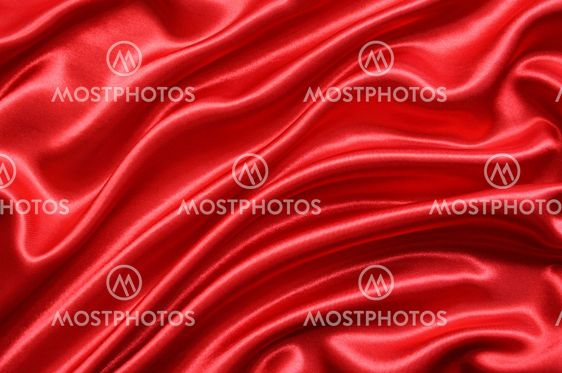 Smooth Red Silk as background