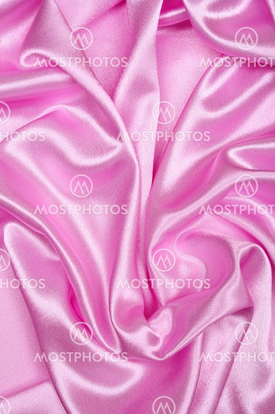 Smooth elegant pink silk as background