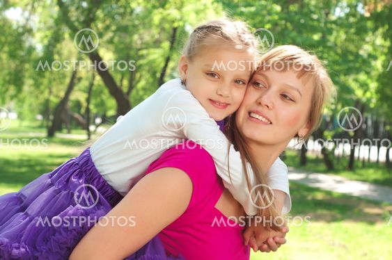 family in the park