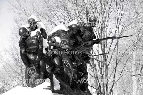 Soldiers Monument in Central Park Manhattan