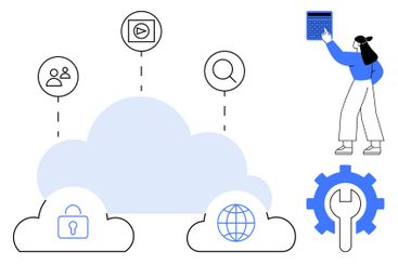 Cloud Technology with Diverse Features Highlighting...