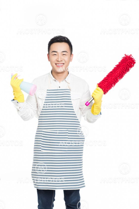 male cleaner