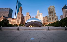 Chicago city reflects