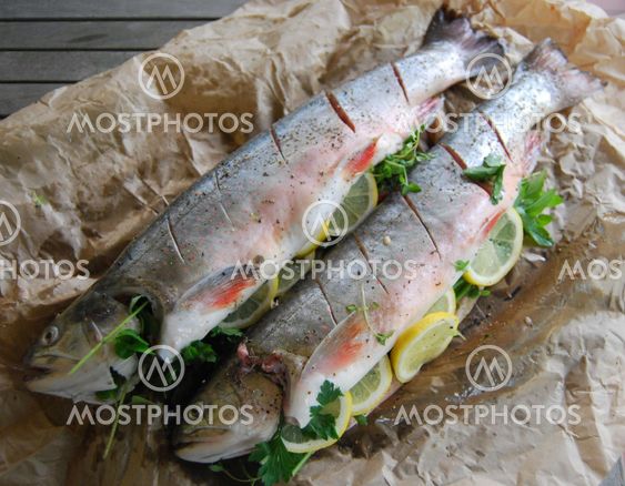 Rödingar ready for the grill