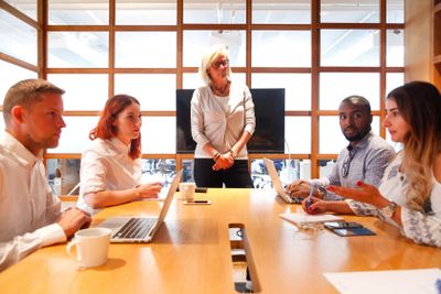 Sammanträde pågår