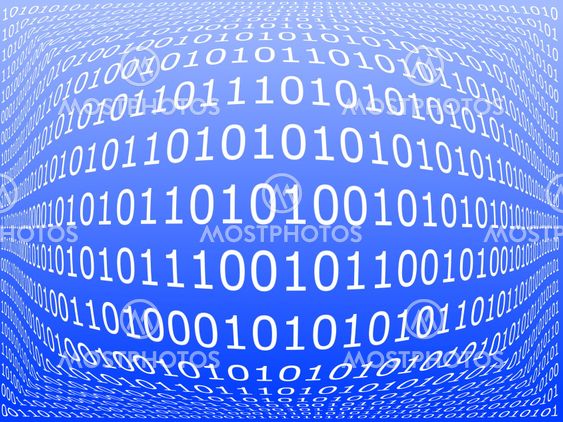 computer data background