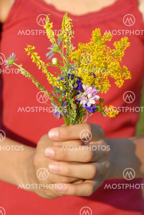 Summer flowers bouquet