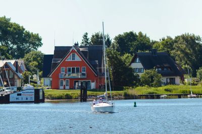 Vieregge town ruegen in Germany harbor island