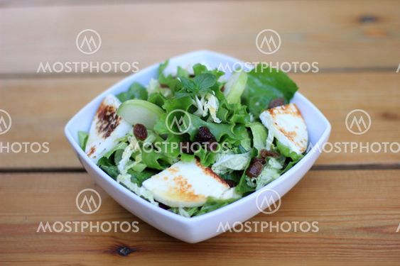 healthy tasty green salad
