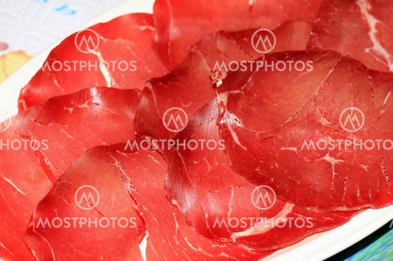 Bresaola - typical from Valtellina (northern Italy)