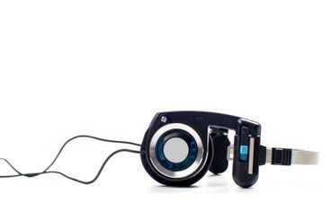 Headphones. Isolated on white background