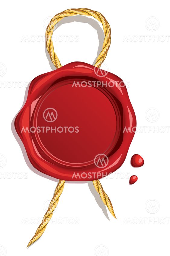 Blank wax seal