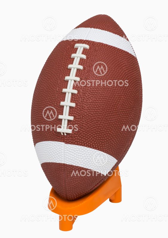 Football on tee