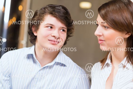 Portrait Of Business People At A Meetin