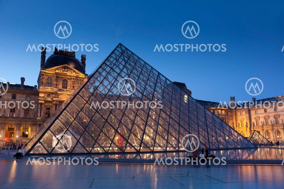 Pyramid of the Louvre, Paris, France