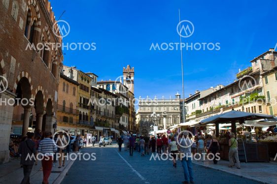 Old marketplace of Verona