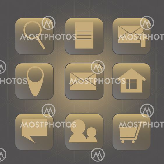 icon for internet. web background with triangles