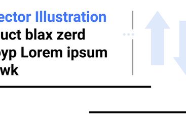 Text Block with Arrows Depicting Concept of...