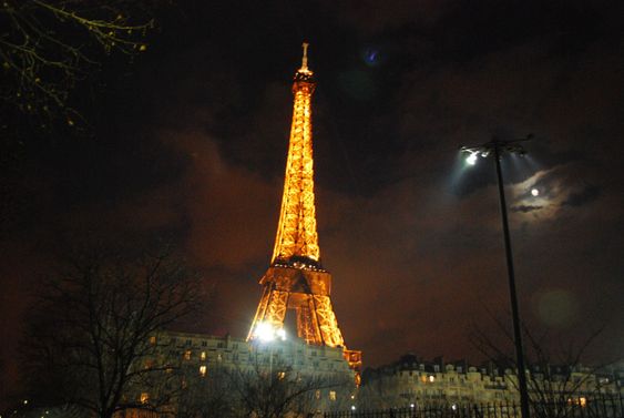 Eiffel Tower by night PARIS