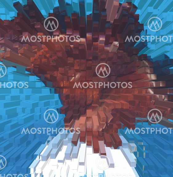 Digitalized wooden bird