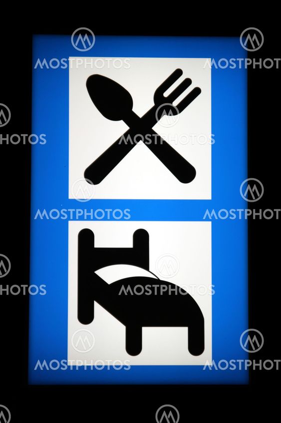 Dinner and overnight stay plate